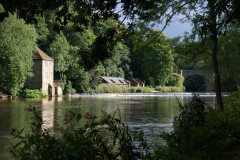 The mill house on the River Wear in Durham